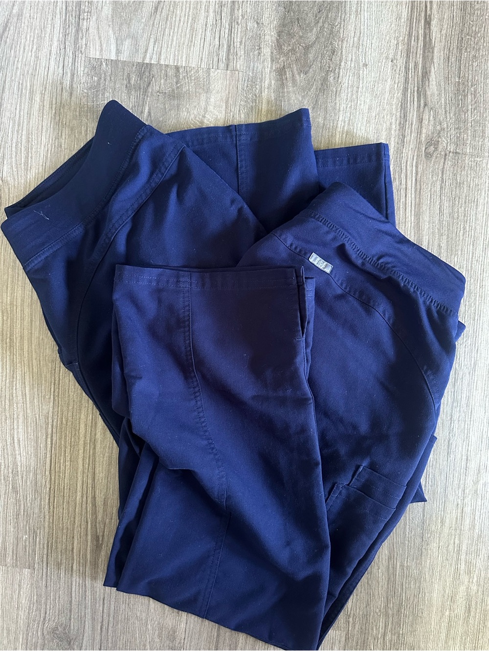 FIGS Women Navy Scrubs Large Petite. (2 for one price)